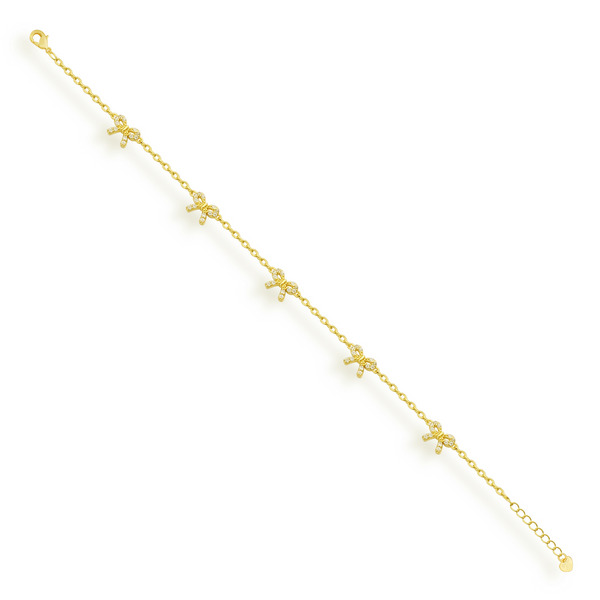 Gilded Bow Bracelet - EVRYJEWELS