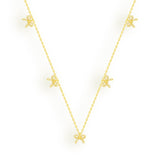 Gilded Bow Necklace - EVRYJEWELS
