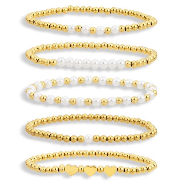 Tropic Bundle : 5 Piece Bracelet Bundle - EVRYJEWELS
