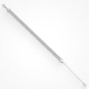  Silver STAINLESS STEEL WATERPROOF